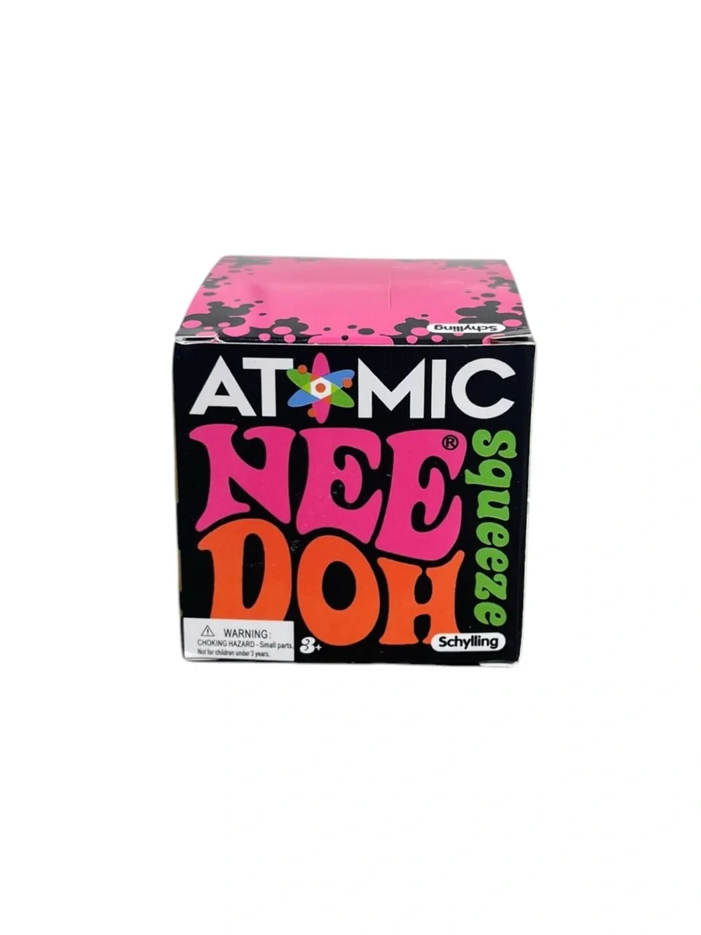 Atomic Nee Doh Squeezae Foam Ball - Pink & Orange